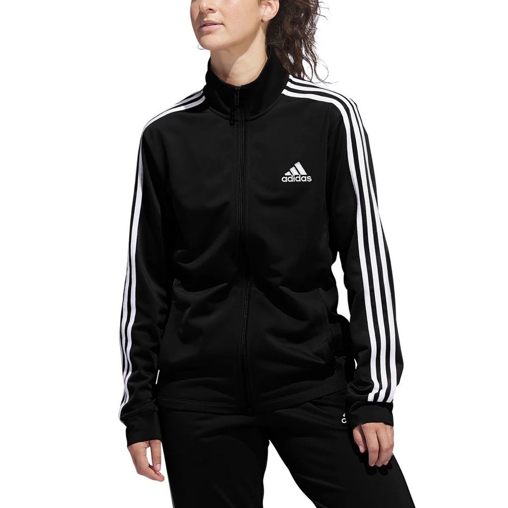 adidas Ladies' 3-Stripes Track Jacket